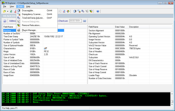 PE Explorer screenshot 3