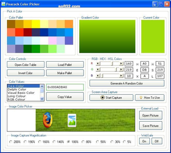 Peacock Color Picker screenshot 2