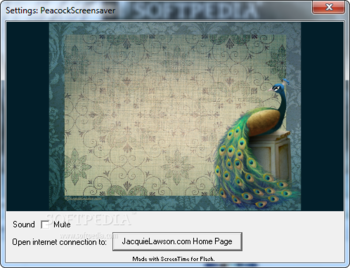 PeacockScreensaver screenshot