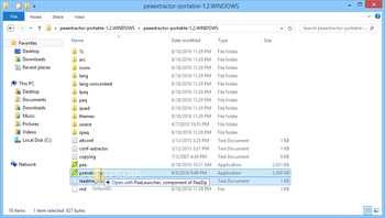 PeaExtractor Portable screenshot 6
