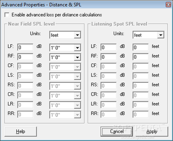 Peak SPL Calculator screenshot 2