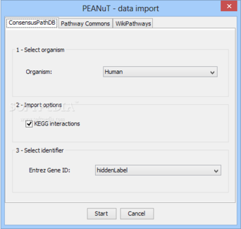 PEANuT for Cytoscape screenshot 2