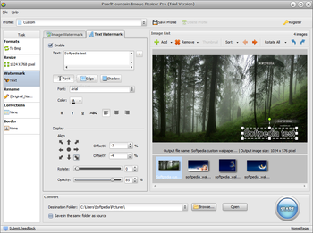 PearlMountain Image Resizer Pro screenshot 4