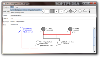 Pedigree Chart Designer screenshot 2