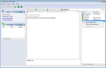 PeerAware screenshot