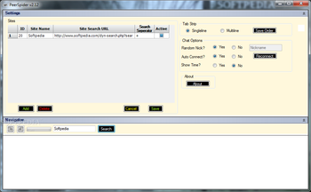 PeerSpider screenshot