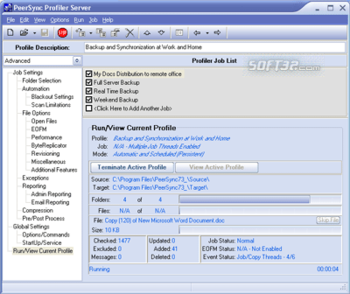 PeerSync screenshot 2