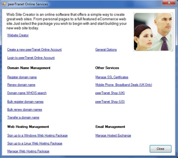 PeerTranet Business 2010 Free Edition screenshot 2