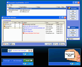 PEN - Pennock's Email Notifier screenshot 2