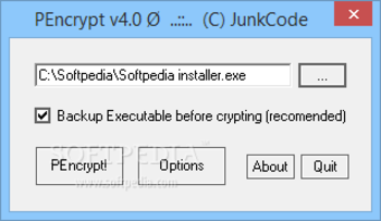 PEncrypt screenshot