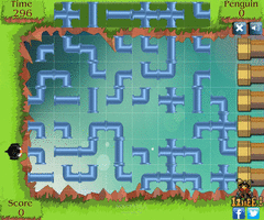 Penguin Pipe Maze screenshot