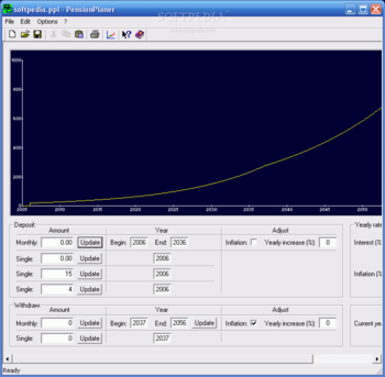 PensionPlaner screenshot