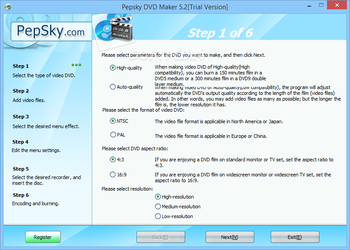 Pepsky DVD Maker screenshot