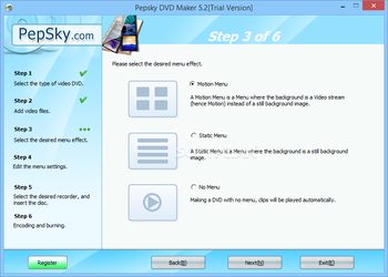 Pepsky DVD Maker screenshot 3