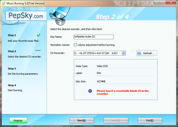 Pepsky Free CD Maker screenshot 7