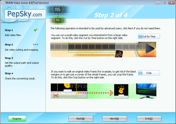 Pepsky RMVB Video Joiner screenshot 2