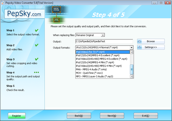 Pepsky Video Converter screenshot 2