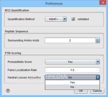 PeptideShaker screenshot 16
