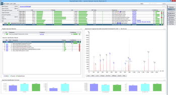 PeptideShaker screenshot 2