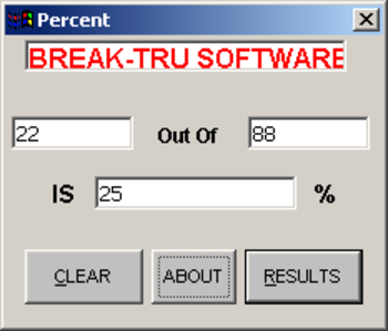 PERCENT CE screenshot 2