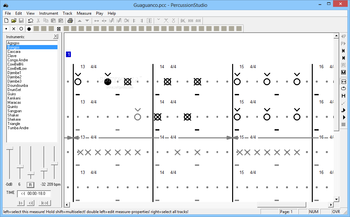 PercussionStudio screenshot