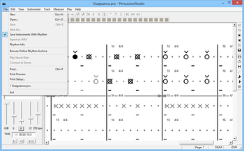 PercussionStudio screenshot 2