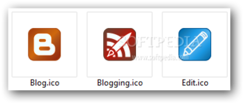 Perfect Blog Icons screenshot