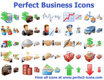 Perfect Business Icons screenshot