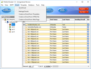 Perfect Emailer screenshot 5