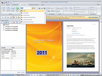 Perfect PDF 7 Editor screenshot