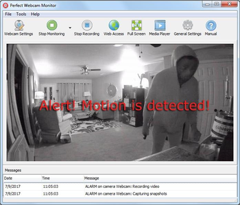 Perfect Webcam Monitor screenshot