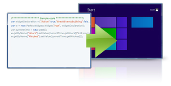 Perfect Widgets for Windows 8 screenshot