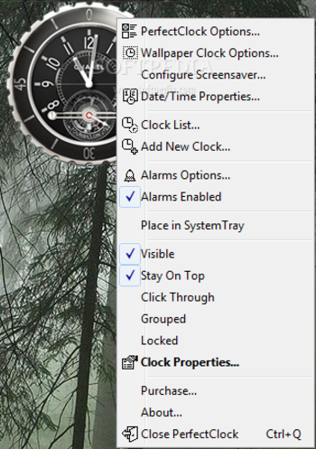 PerfectClock screenshot 2