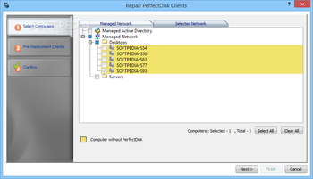 PerfectDisk Enterprise Console screenshot 10