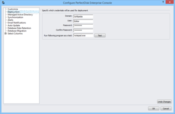 PerfectDisk Enterprise Console screenshot 17