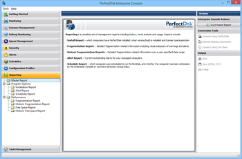 PerfectDisk Enterprise Console screenshot 6