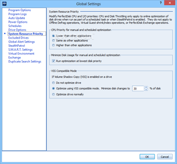 PerfectDisk for Exchange screenshot 13