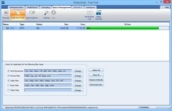 PerfectDisk Pro screenshot 5