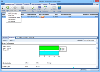 PerfectDisk Professional Business screenshot 11