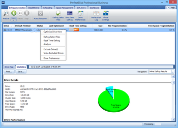 PerfectDisk Professional Business screenshot 2