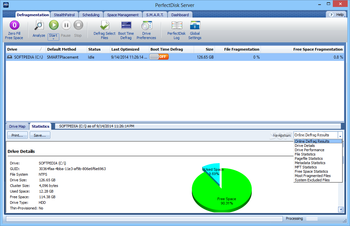 PerfectDisk Server screenshot 3