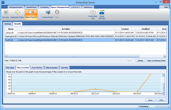 PerfectDisk Server screenshot 9