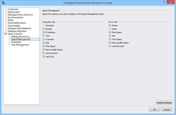 PerfectDisk vSphere screenshot 16