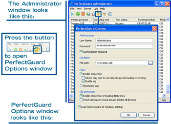 PerfectGuard screenshot