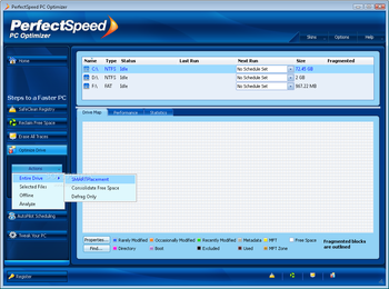 PerfectSpeed PC Optimizer screenshot 5