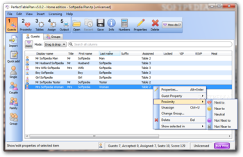 PerfectTablePlan screenshot