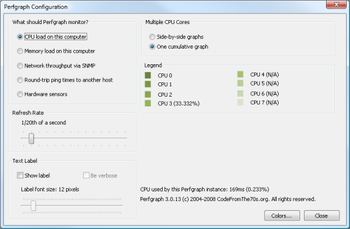 Perfgraph 64-bit screenshot 3