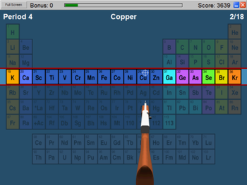 Periodic Table screenshot