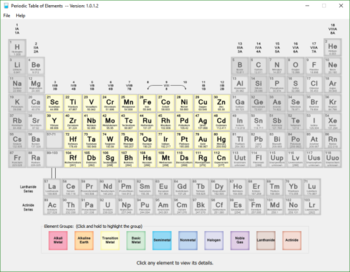 Periodic Table of Elements screenshot 3