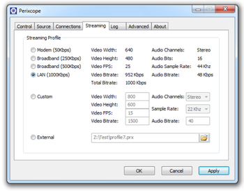 Perixcope screenshot 2